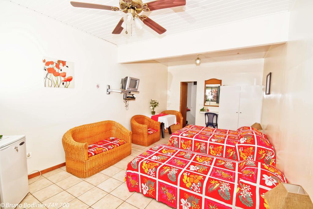 Pension Fare Maeva Huahine Habitación foto